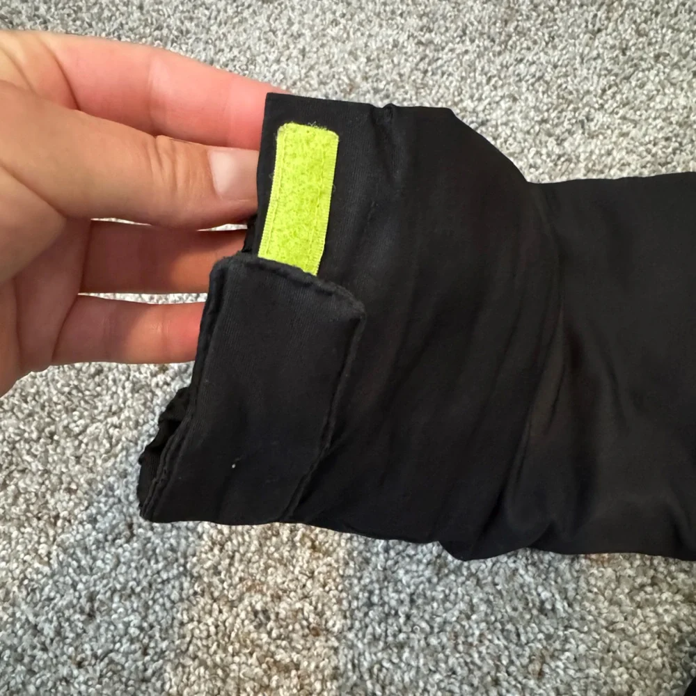 Kids Hurley Black Jacket with Neon yellow accents size s(7/8)
